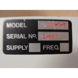 JONES CHROMATOGRAPHY MODEL 7990R-1-S