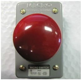 MICRO SWITCH RED BOTTON 2PH2