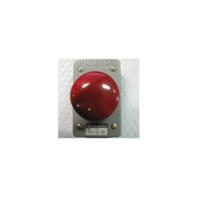 MICRO SWITCH RED BOTTON 2PH2