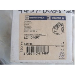 TELEMECANIQUE CONTACTOR LC1D40P7