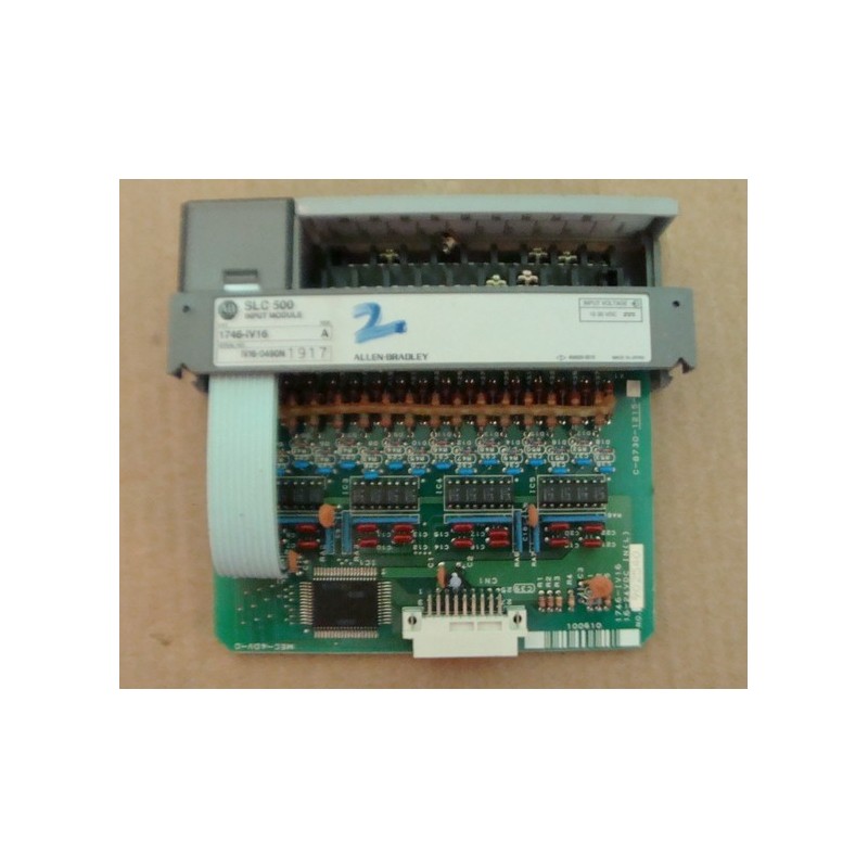 ALLEN BRADLEY INPUT MODULE SLC 500 1746-IV16