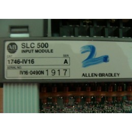 ALLEN BRADLEY INPUT MODULE SLC 500 1746-IV16