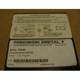 PRECISION DIGITAL CONTROL PD680