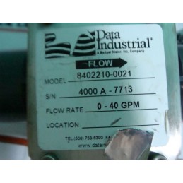 DATA INDUSTRIAL FLOW METER 8402210-0021