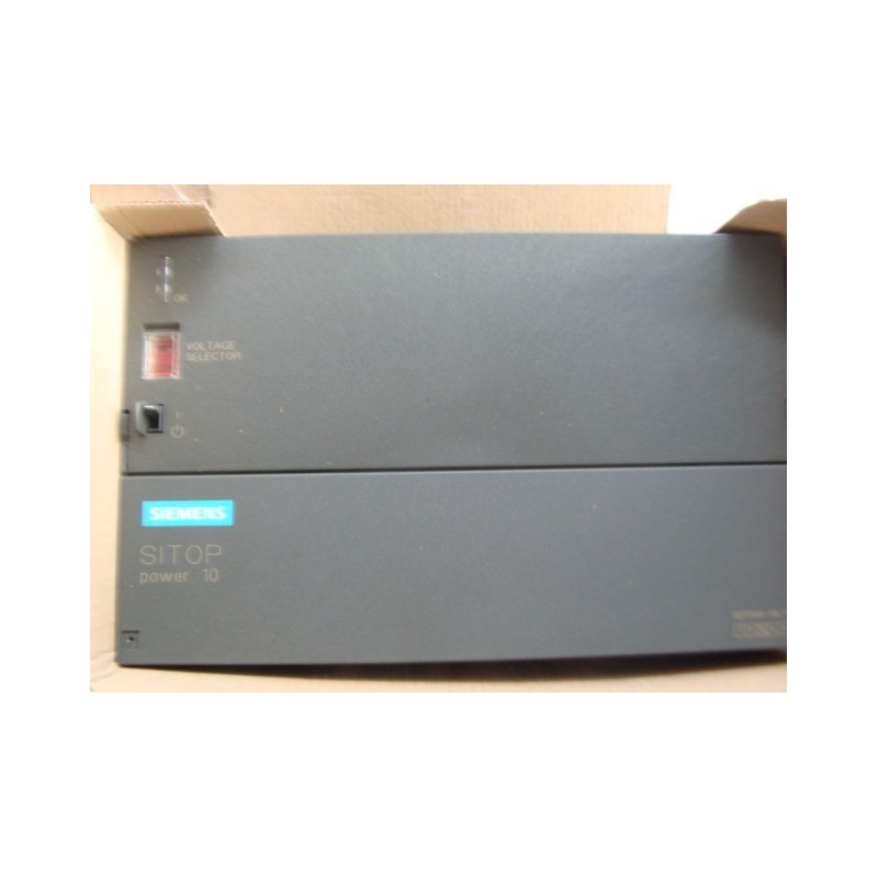 SIEMENS 6EP1-334-1SL11 POWER SUPPLY 10AMP 120VAC IN 24VDC OUT