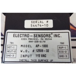 ELECTRO-SENSORS AP-1000