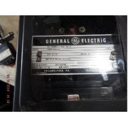 GENERAL ELECTRIC AC UNDERVOLTAGE RELAY 12NGV12A12A