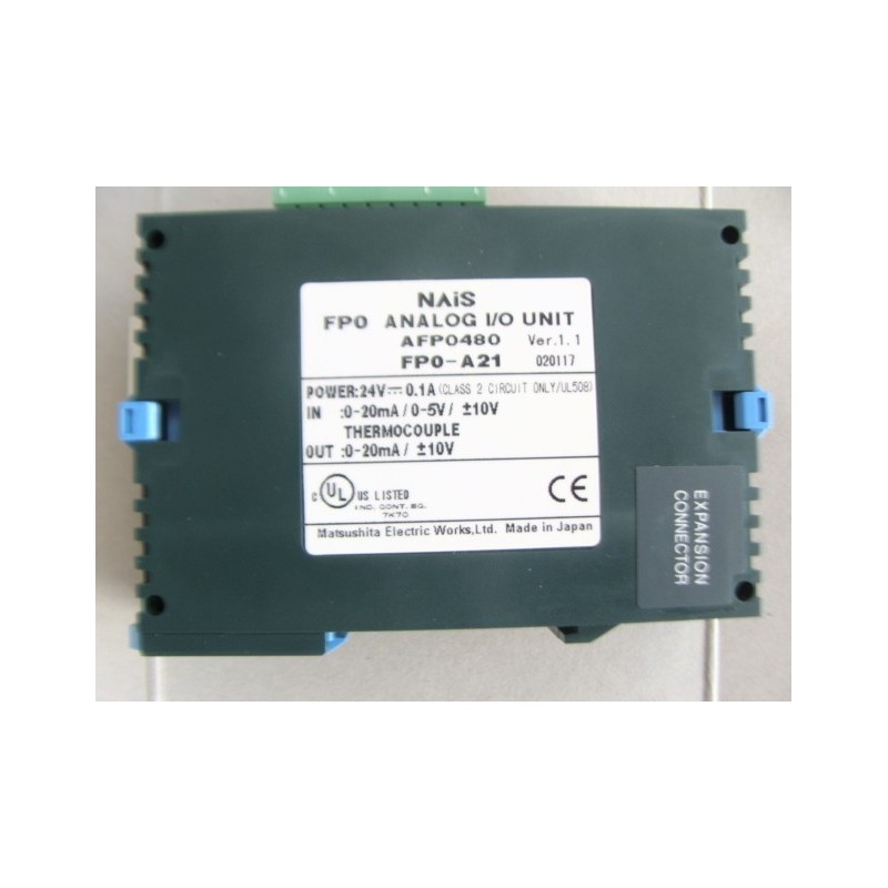 NAIS AFP0480 PLC ANALOG I/O 0-20MA