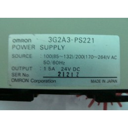 OMRON 3G2A3-PS221 POWER SUPPLY