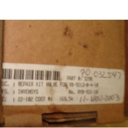 INVENSYS REPAIR KIT VALVE RYB-931-10