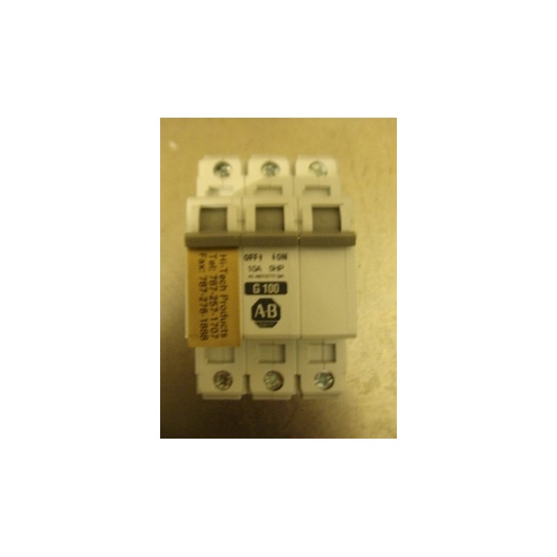 ALLEN BRADLEY CIRCUIT BRAKER 1492-CB3G100