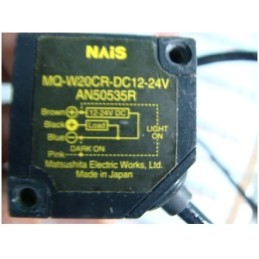 MATSUSHITA ELECTRIC MQ-W20CR-DC12-24V PHOTOELECTRIC SENSOR