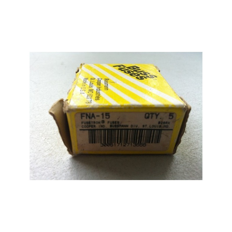 COOPER BUSSMANN   FNA-15  LOT OF 6 