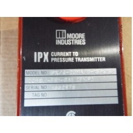 MOORE INDUSTRIES PRESSURE TRANSMITTER IPX/4-20MA/3-15PSIG/20PSI