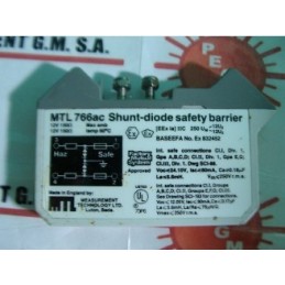 MTL 766ac SHUNT-DIODE SAFETY BARRIER