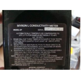 MYRON L CONDUCTIVITY METER 0140618